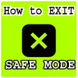 程序图标：How to turn off safe mode
