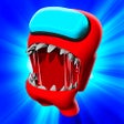 Red Impostor vs Crewmate icon