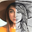 Ikona programu: SketchPic Pencil Photo Sk…