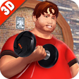 Ícone do programa: Fat Boy Gym Fitness Games