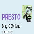 Presto OSM lead extractor