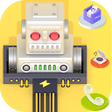 Icon of program: Cool 3D silver robot mach…