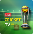 ไอคอนของโปรแกรม: Live Cricket TV HD