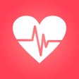 ไอคอนของโปรแกรม: Heart rate monitor- Healt…