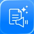 Programın simgesi: VoiceOver - AI Text To Sp…
