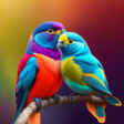 ไอคอนของโปรแกรม: Cute Parrot 4K Bird Wallp…
