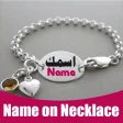 Write Your Name On Necklace