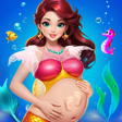 Иконка программы: Baby Mermaid Games for Gi…
