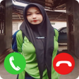 プログラムのアイコン：Video Call Halu Cewek Can…