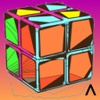 程序图标：2x2 Rubiks Cube Algorithm…