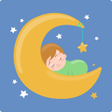 ไอคอนของโปรแกรม: CalmBaby: Sleep  Meditati…