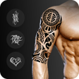 Icon of program: Tattoo My Photo With My N…