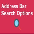 Address Bar Search Options