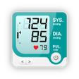 أيقونة البرنامج: Blood Pressure App Pro