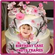 Happy Birthday Cake Frames