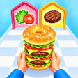 Ikona programu: Burger Stack Run Cooking …
