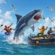 Ikona programu: Angry Shark Simulator Gam…