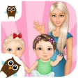 プログラムのアイコン：Sweet Baby Girl Twin Sist…