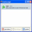 Symbol des Programms: Tab X