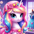 プログラムのアイコン：Pony Princess : Girls Gam…