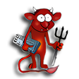 Symbol des Programms: Tastenteufel