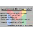 Gmail Auto Pop Out Reply Forward Show CC BCC