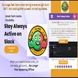 ไอคอนของโปรแกรม: Slack Always Active