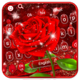 Ikona programu: Romantic Red Rose Keyboar…