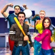 Programın simgesi: Crazy Neighbors Fight 3D