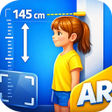 プログラムのアイコン：AR Ruler: 3D Measuring Ta…