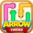 أيقونة البرنامج: Arrow Finder: Away Maze