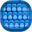 Teclado azul para Android