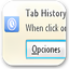 Tab History Menu