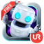 UR 3D Robot espacial animado
