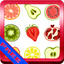 Frutas y cuchillo: se mire