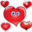Love emoticons and stickers for whatsapp