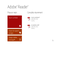 Adobe Reader Touch pour Windows 10