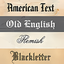 Fonts