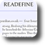 Readefine