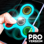 Fidget spinner neon glow pro