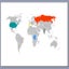 Free Editable Worldmap for Powerpoint