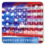 American Keyboard with Emojis