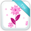 Flowers Keyboard Pink