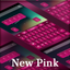 Keyboard Color New Pink