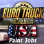 Euro Truck Simulator 2 - USA Paint Jobs Pack
