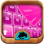 GO teclado Glow rosa