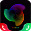 Colorful Lines Caller Screen