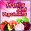 Fruit vegetables learning apps for kids fun games