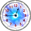 Alien Sun Clock Screensaver