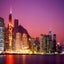 Hong Kong Skyline in the Evening Wallpaper